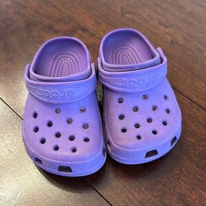 Crocs Kids Purple Clogs